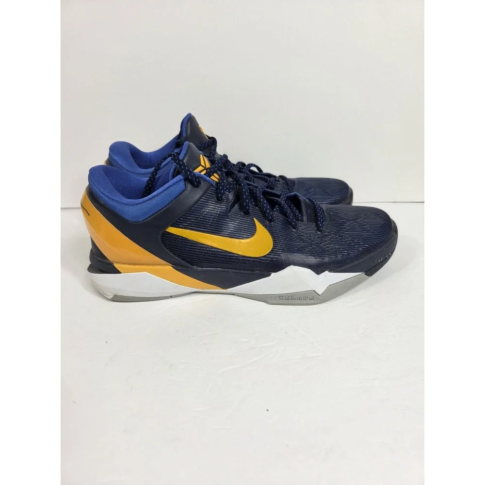 Nike Kobe 7 System Obsidian Gold Men Sz 12